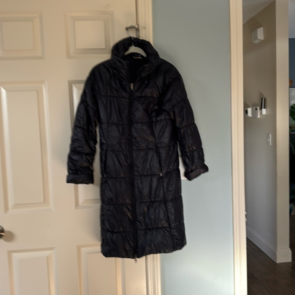 Patagonia long puffer coat.